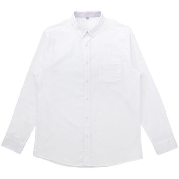 Oxford Long-Sleeved Casual Shirt for Men 2026 Autum New Business Casual Top Fashion Simple White Shirt