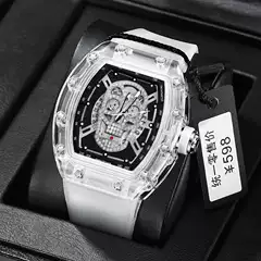 ZIDO Ghost Head Trend High Color Value New Transparent Men's Watch Fashion Handsome Student Couple's Quartz Watch