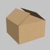 Haina Packaging Five-Layer Kraft Paper Corrugated Carton Factory Customizes Bc Corrugated/Eb Corrugated/Ee Corrugated Express Turnover Boxes