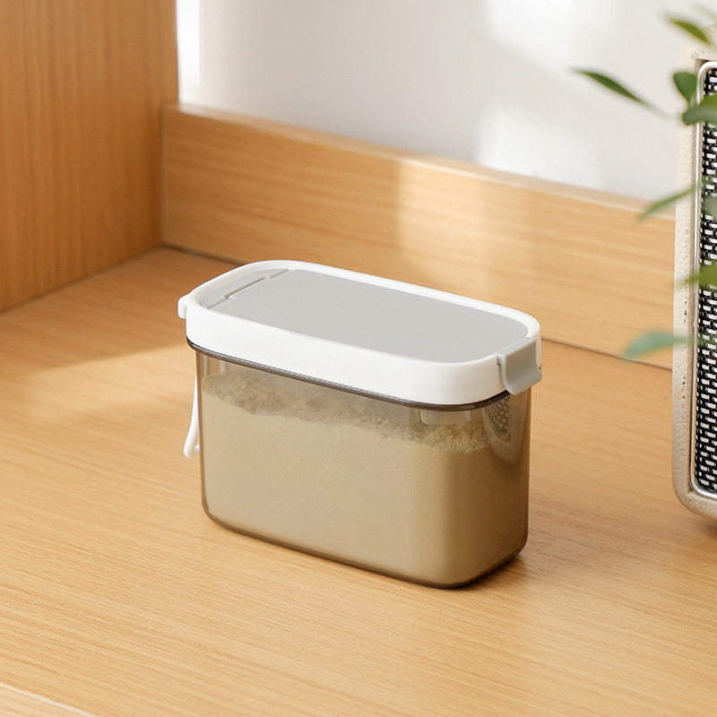 Manufacturer's Ready-Made Milk Powder Box, Mini Baby Milk Powder Packaging Box, Portable Sealed Plastic Milk Powder Box for Outings