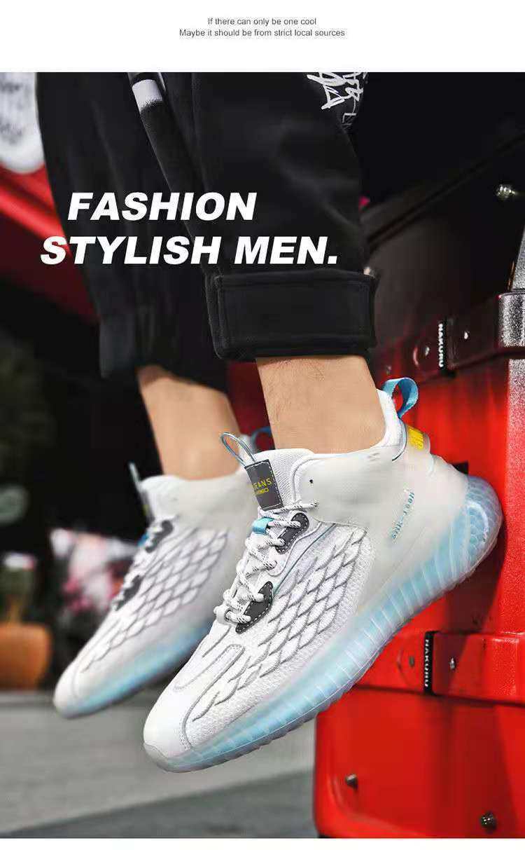 Coconut Shoes All-match Men's Shoes Trendy Brand Spring New Arrival Trendy Shoes Men's Casual Shoes Summer Large Size Sports Running Shoes 4 undefined