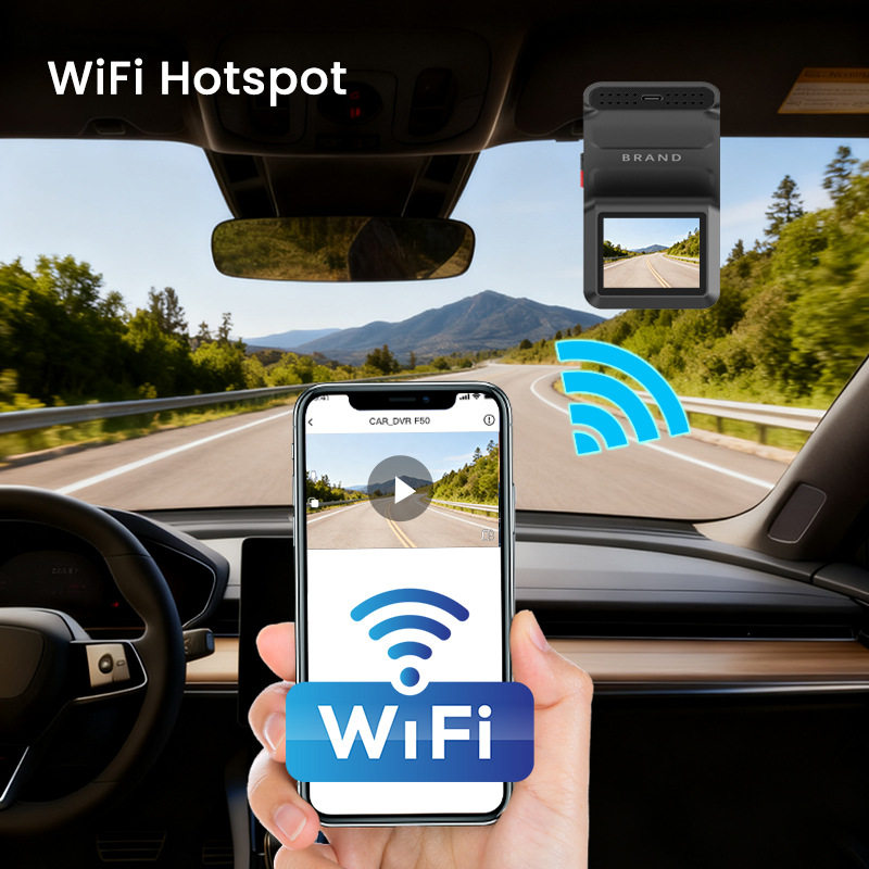 4G+4K Driving Recorder Adas High-Definition Night Vision Bsd Front and Rear Dual Recording Wireless 24-Hour Remote Monitoring