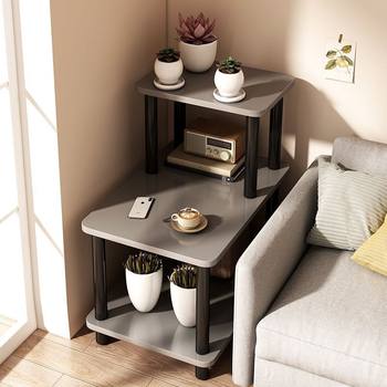 Bedside table, living room, sofa, small table, simple storage rack, bedroom coffee table, simple home balcony storage cabinet