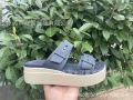 Double strap navy blue
