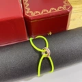 Fluorescent yellow (seamed tricolor ring)