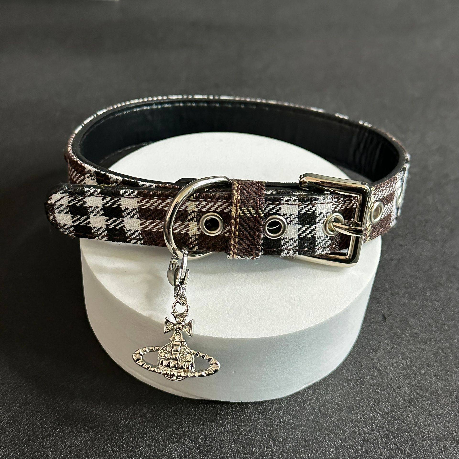 Dark Retro Heavy Industry Metal Leather Collar Female Y2K Sexy Punk Clavicle Chain Necklace Choker Necklace