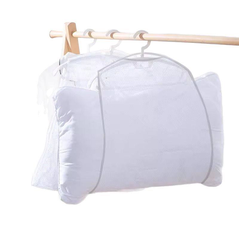 Drying Pillow Artifact Pillow Drying Mesh Bag Drying Rack Pillow Drying Rack Drying Pillow Dressing Pillow Clothes Support Anti-dropping Mesh