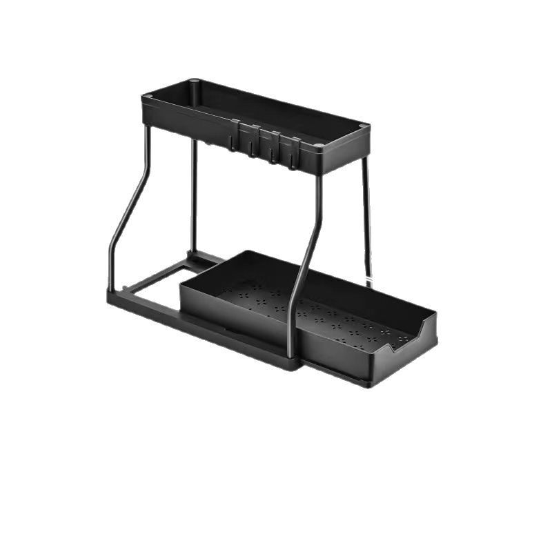 Sink Layered Debris Multi-Layer Drawer-Type Seasoning Storage Rack Home Kitchen Pull-Out Storage Rack Wholesale