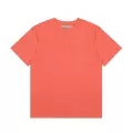 Coral red short sleeves