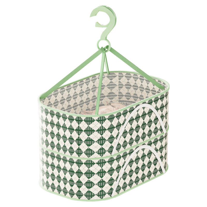 Clothes Basket Tiled Clothes Net Pocket Cashmere Sweater Anti-Deformation Sweater Intimates Socks Home Multi-Functional Balcony