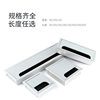 Aluminum Alloy Wire Box Office Desk Computer Desk Flip Cover with Brush Wire Box TV Cabinet Hole Wire Decoration Wire Hole Cover