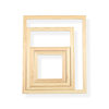 Anhui Manufacturer DIY Digital Oil Painting Frame Mirror Frame Photo Frame Album Mortise and Tenon Frame Solid Wood Line Frame Strip
