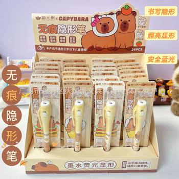 Kapibala Invisible Highlighter Diary Set Mark Secret Word Disappearing Pen Magic Pen Secret Word Pen Uv