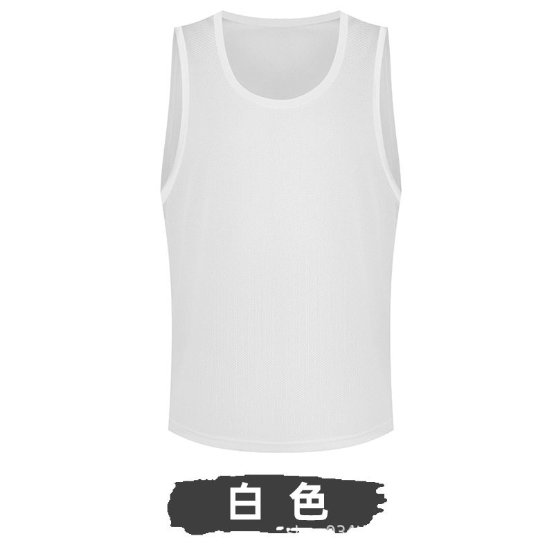 跨境网眼对抗服儿童足球训练背心团建户外拓展活动广告号码服印制