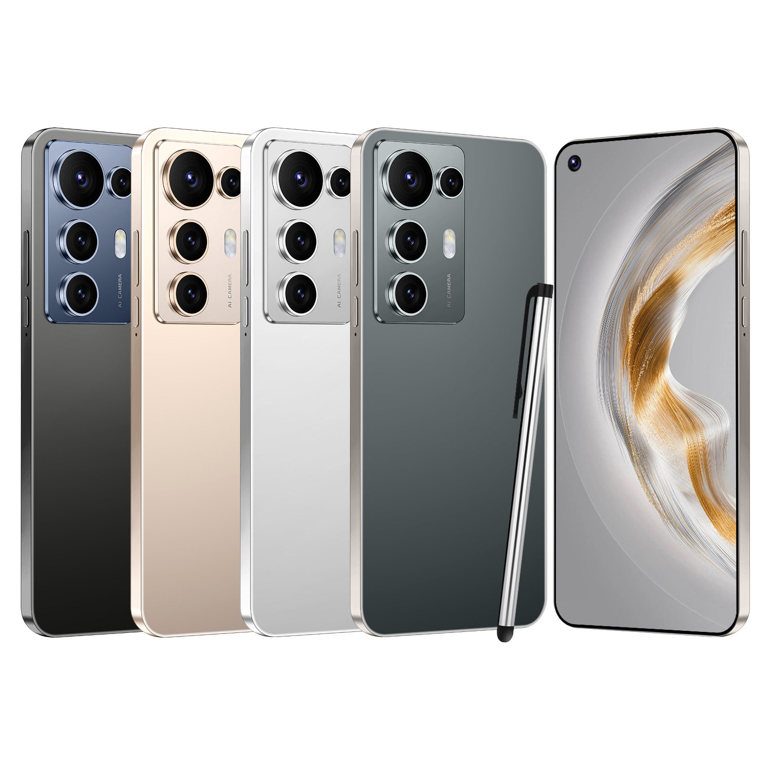 Cross-Border Low-Price Real 4g Android Smartphone C25Ultra All-In-One Machine Manufacturer Wholesale Tk Aliexpress Can Be Shipped on Behalf of