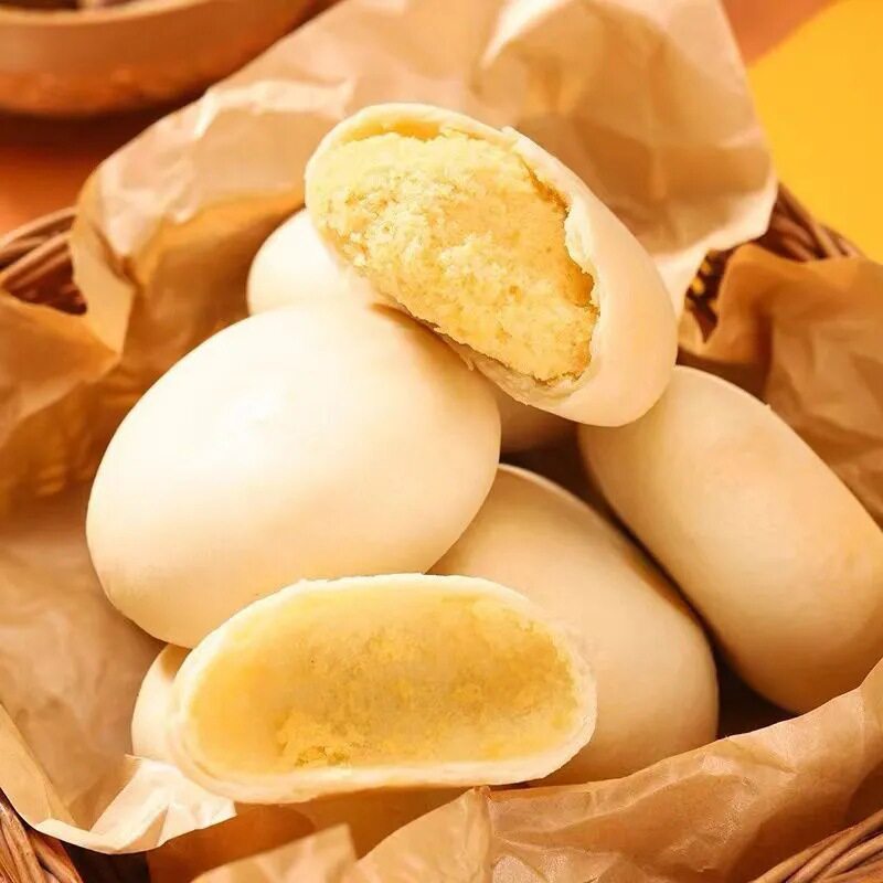 Snow Skin Mung Bean Cake Traditional Pastry Mung Bean Cake Breakfast Snack Casual Snack Snack Individually Packaged Whole Box Wholesale