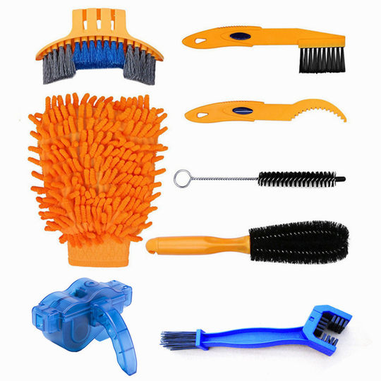 Bicycle Chain Washer Cleaning suit Chain Mountain Bike Accessories Maintenance Tools Cleaning Large Brush