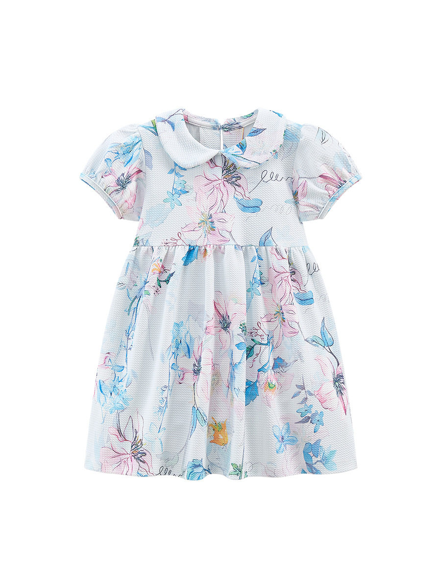 New Summer [Style] Kids' Princess Dress, Cotton Short-sleeve Girls' Dress