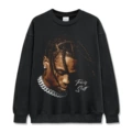 Black Crewneck Sweatshirt