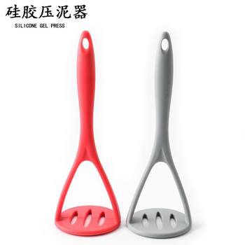 Silicone potato press potato puree press kitchen tools wholesale integrated lemon squeezer convenient masher