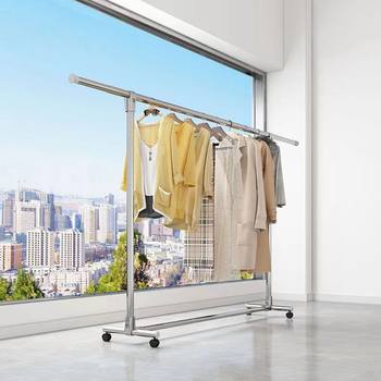 Drying Rack Household Floor Bedroom Balcony Clothes Hanging Rack Simple Dormitory Indoor Folding Coat Rack Vertical
