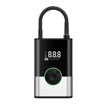 Cross-Border New Car Air Pump, Large Capacity, Portable Handheld Car Air Pump, Wireless Digital Display Tire Inflator