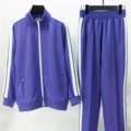 Purple suit