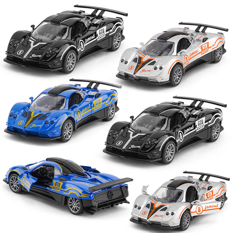 Cross-border Amazon children's toys simulation alloy car mod...
