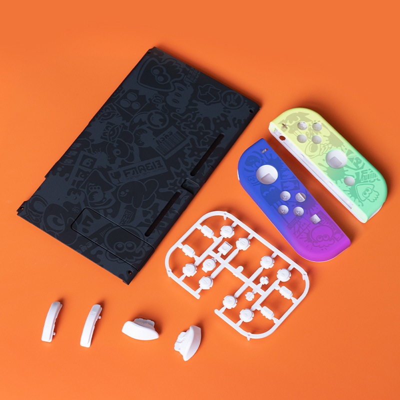 Cooler Nintendo Switch Splatoon 3 Modified Shell Splatoon3 Handle Shell Host Back Shell Accessories