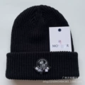 Black embroidered gray