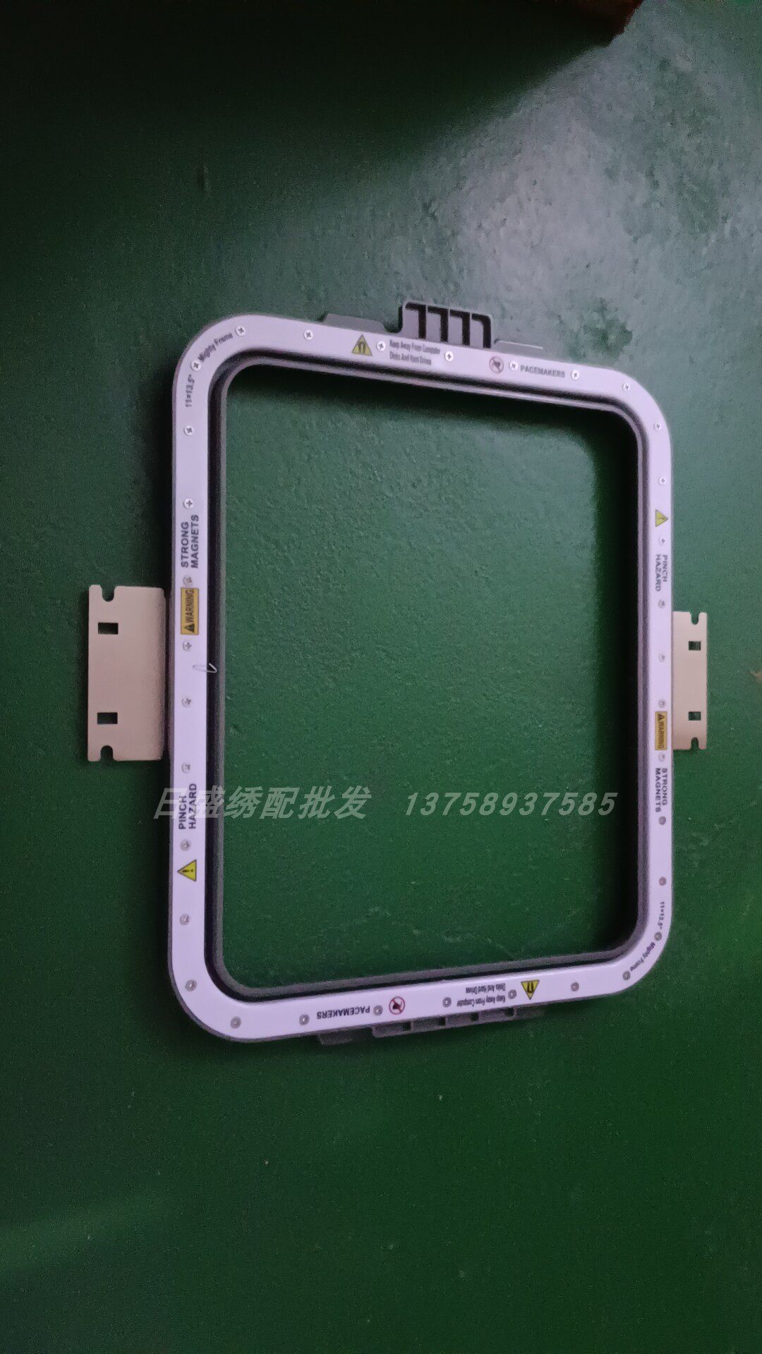 电脑绣花机配件 单头机绣框 成衣绷架 新款强磁无痕成衣宽 绣花框