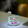 Cross-border creative aquarium fish tank humidifier household mini night light diy custom air humidifier manufacturers