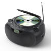 Portable Cd Player Boombox for Home Use, Cd Walkman Radio with Bluetooth, Multi-Voltage Compatible