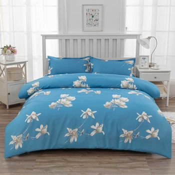 Bed sheet quilt cover four-piece set wholesale bedding simple sanding student dormitory single three-piece set factory direct sales