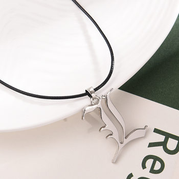 New R pin animation peripheral Death Note logo alloy necklace fashion pendant source Z pin