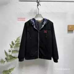 Hooded Jacket, Niche Versatile Style, American Casual, Spring and Autumn Plaid, Original Label Embroidery, Carhartt Jacket, Cotton