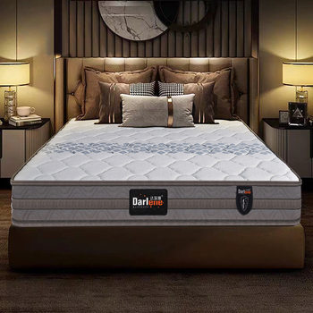 Spring Mattress with Independent Pockets, Comfortable and Dual-Use for Soft and Firm Sleep, Suitable for Home Use, Simmons Latex, Hotel-Grade, High Elasticity, Spine Protection