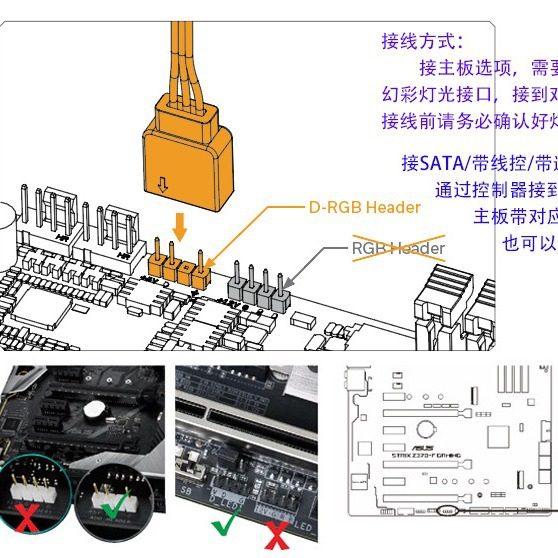 ATX motherboard light-emitting pad backlight pad backplane magic ARGB magic light synchronization computer modification light pollution