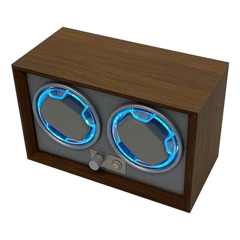 Spot Black Walnut Wood 5-Position Dual-Position Mechanical Watch Automatic Watch Winder Electric Winding Watch Box for Home Use
