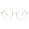 Cody news beta titanium Danyang glasses frame titanium frame plain female 121211 polygon optical myopia glasses frame wholesale