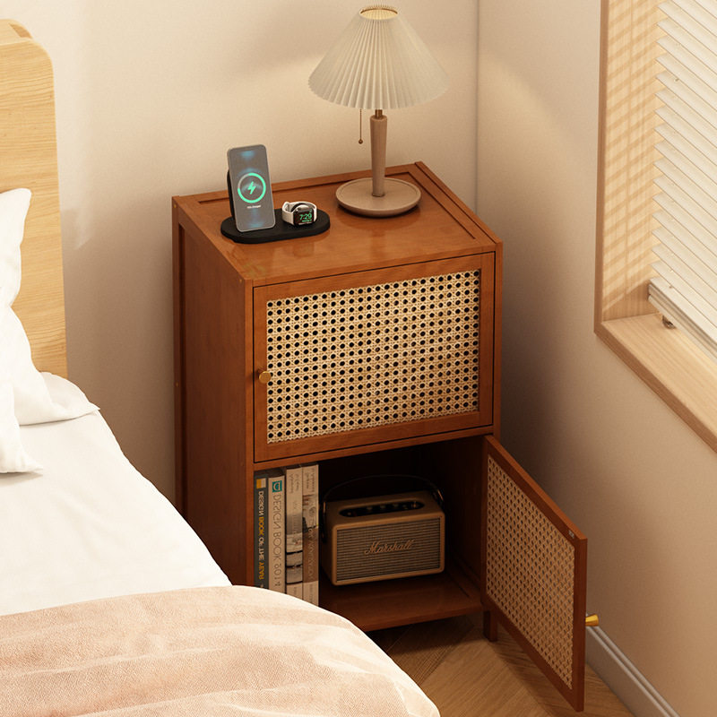 Bedside Table Storage Rack Small Household Bedroom Bedside Table Replacement 2025 New Simple Modern Rental Room