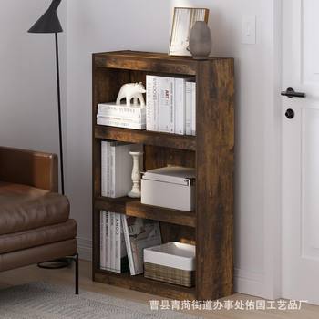 Multi-Layer Magazine and Book Storage Rack Bookcase Bedroom Study Information File Display Cabinet Storage Large Capacity Cabinet