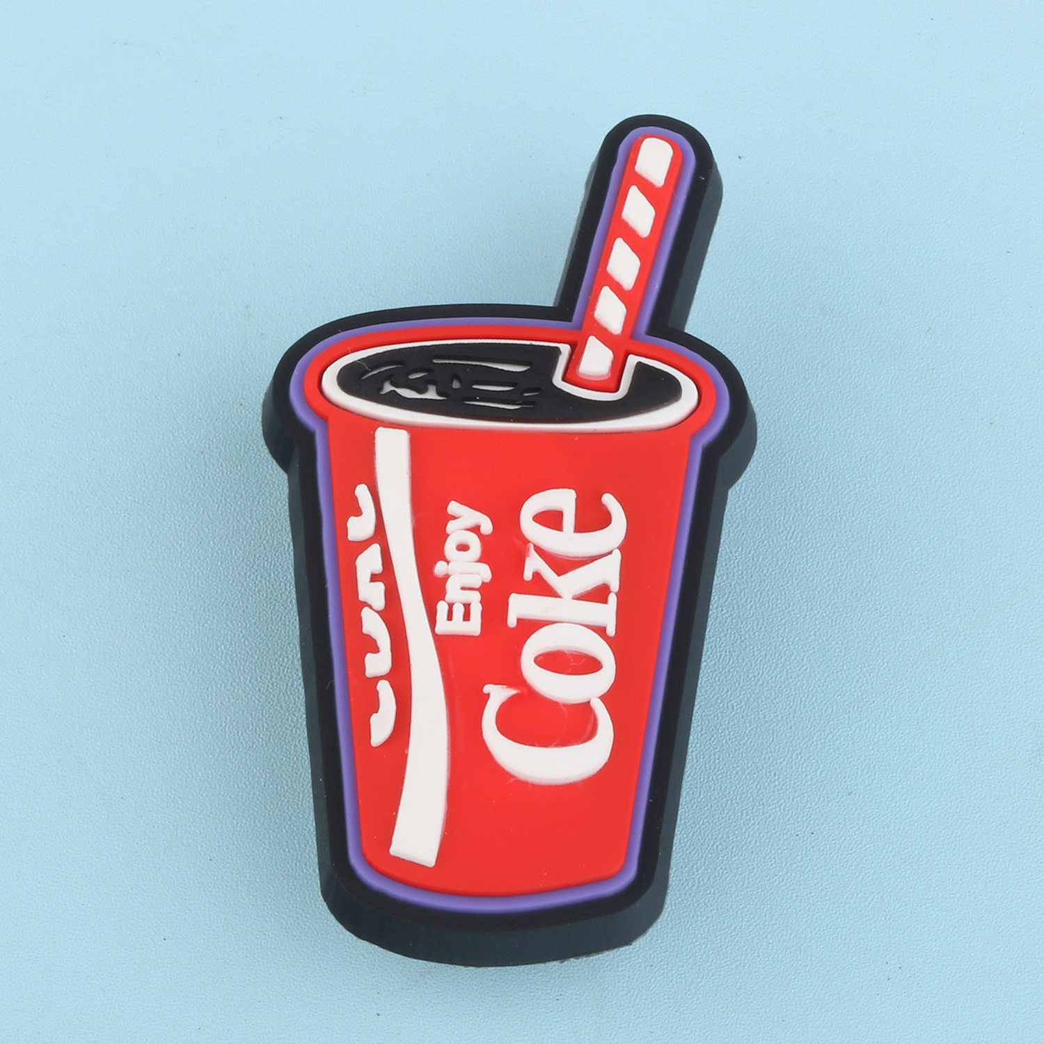 25 New Summer Cola Series Clogs Shoes Flower Pvc Clogs Shoes Accessories Shoe Decorative Buckles Shoe Accessories DIY