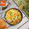 Fire Maple Gold Feast Flat Non-stick Pan Frying Pan Outdoor Portable Folding Frying Pan Teflon Coated Steak Frying Pan