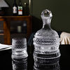 Light Luxury Tumbler Decanter Luxury High-end Wine Decanter High-end Rotating Wine Decanter Ornament Pot