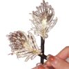 Platinum Hair Bun Feather Hair Styling Tool for Thick Hair at the Back of the Head, Twist Clip Lazy Hair Accessory Hairpin