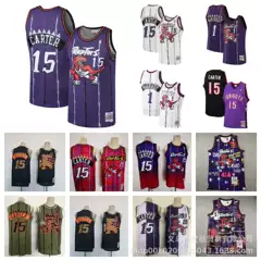 Raptors jersey Carter RAPTORS CARTER#15 McGrady MCGRADY#1 vintage embroidered jersey