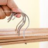 Multifunctional Carbonized Bamboo Clips, Foldableing Four-Head Clips for Drying Pants and Socks, Cross Clothes Drying Rack, Two Yuan Store Supply