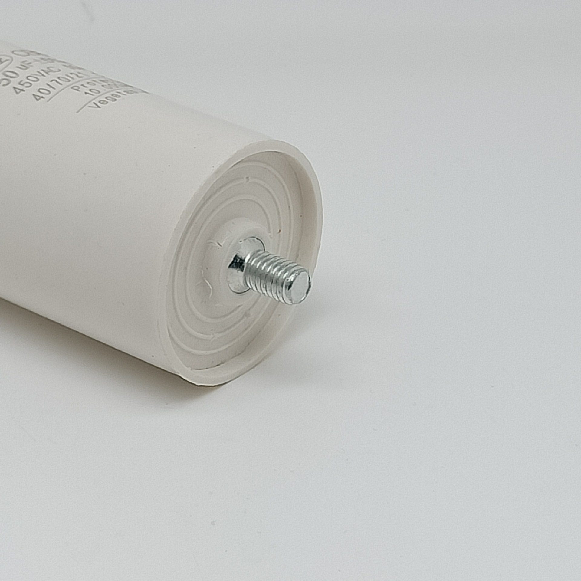 Cbb60 Bottom Screw Capacitor Air Compressor Capacitor 450V Air Pump Motor Starting Capacitor Compressor