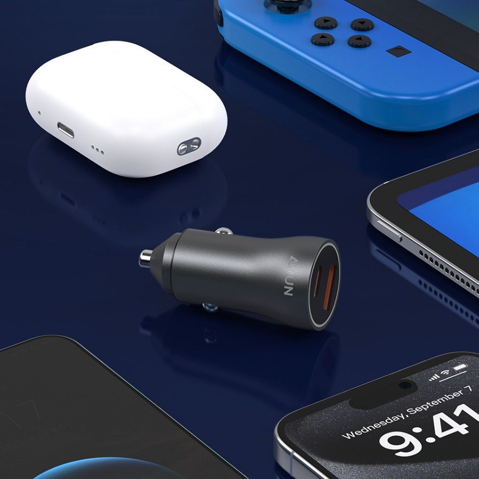 Hailutong C226 Car Charger Dual USB Car Adapter Car 80W Car Charger Universal